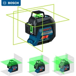 Bosch GLL3-60XG 12Lines Laser Level Green Vertical And Horizontal Level Lasers Marking Instruments Outdoor