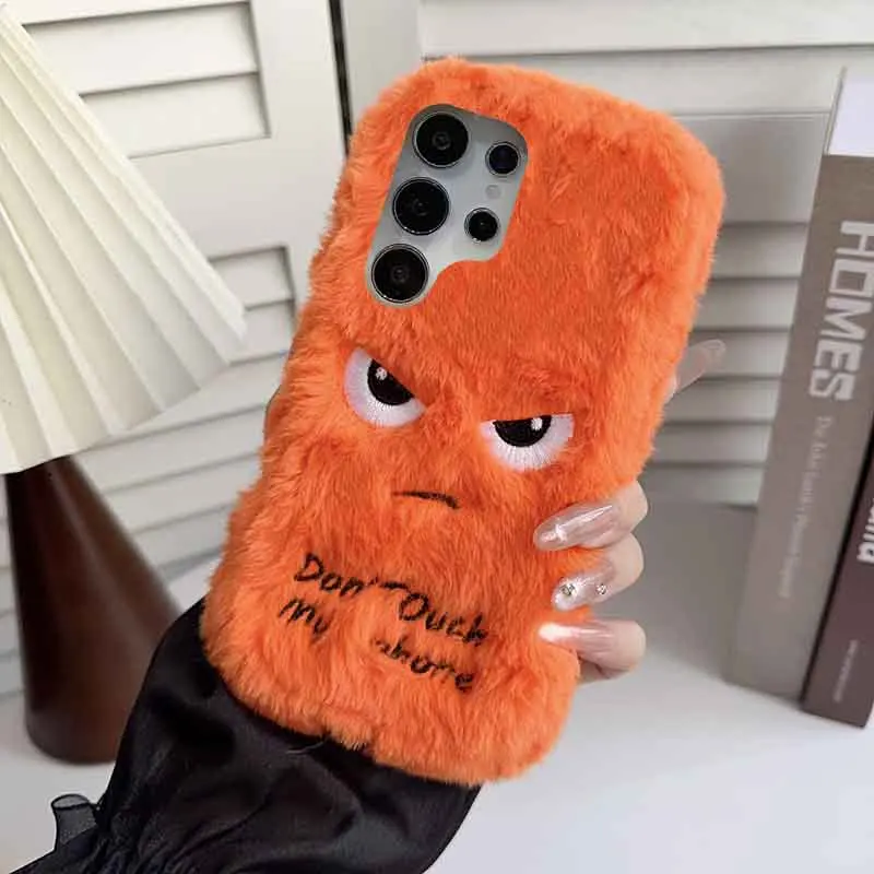 الكرتون التعبير الحالات الهاتف ل ممن لهم رينو 14 برو 13 12 11 10 8 7 6 5 8Z 7Z 6Z 2Z 8T 14F 13F 12F 11F 2F موضة غطاء الفراء الدافئ #1