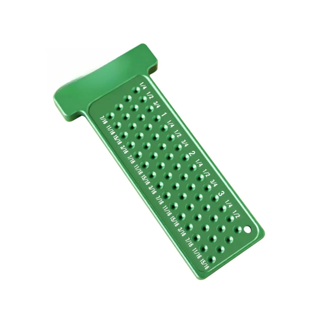 Aluminum Alloy T Square Ruler 4 Inch Dual Scale Metric Inch For Woodworking Carpentry Measuring Layout Tool Portable Green Red
