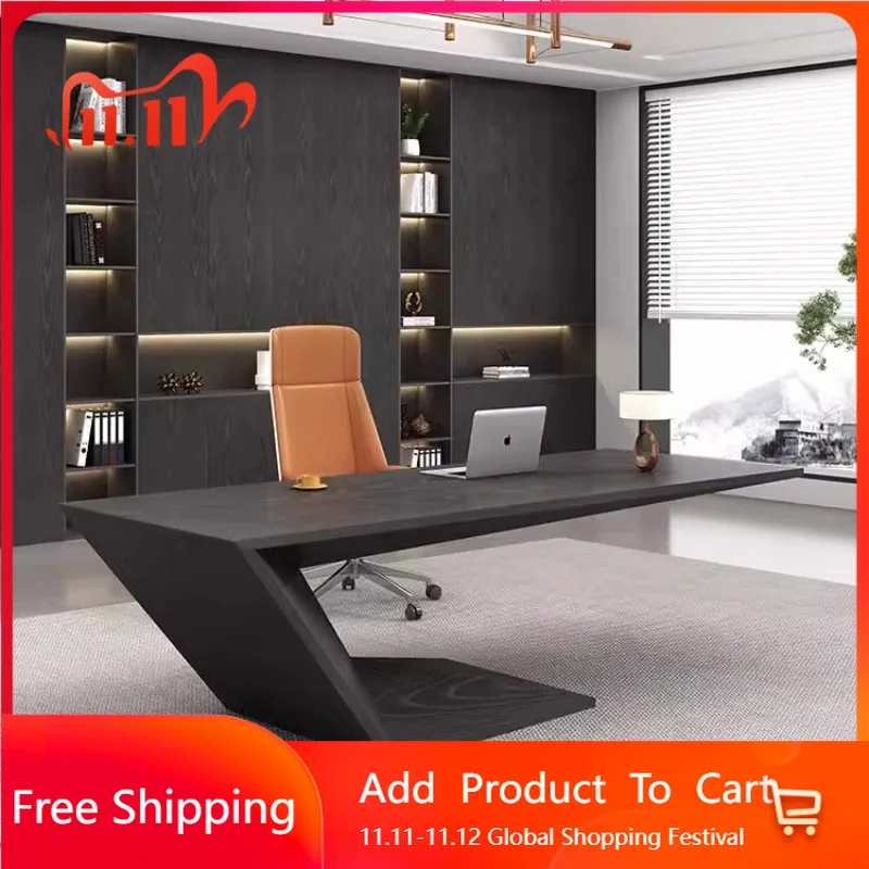 

Creativity Modern Computer Desks Designer Conference Work Reception Office Desk European Art Mesa Escritorio Office Furniture