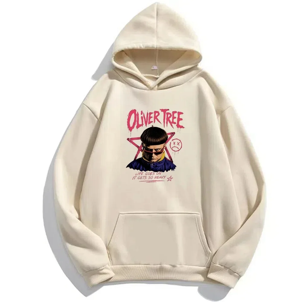 Oliver Tree hoodies kawaii fashion japanese anime 2026 tops cutecore male Quality