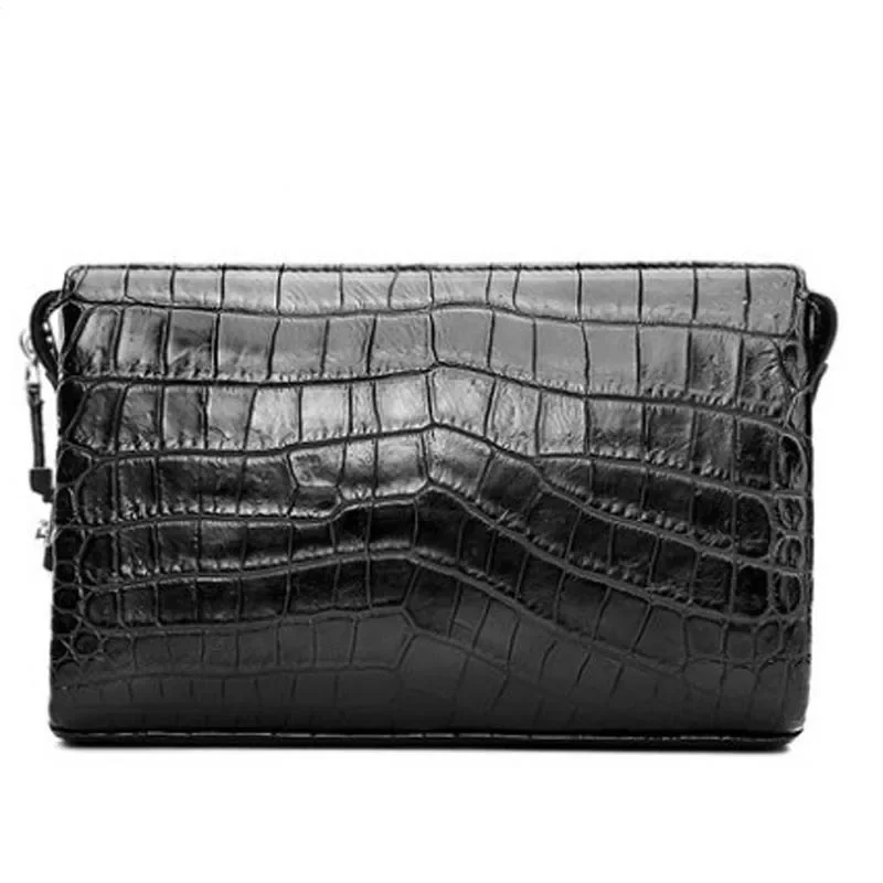 hanlante crocodile  men clutch bag men's bag password lock men bag