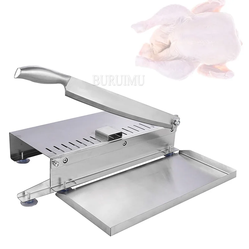 

Largest Meat Slicing Machine Household Stainless Steel Manual Meat and Vegetables Slicer Kitchen Gadgets Thickness Adjustable