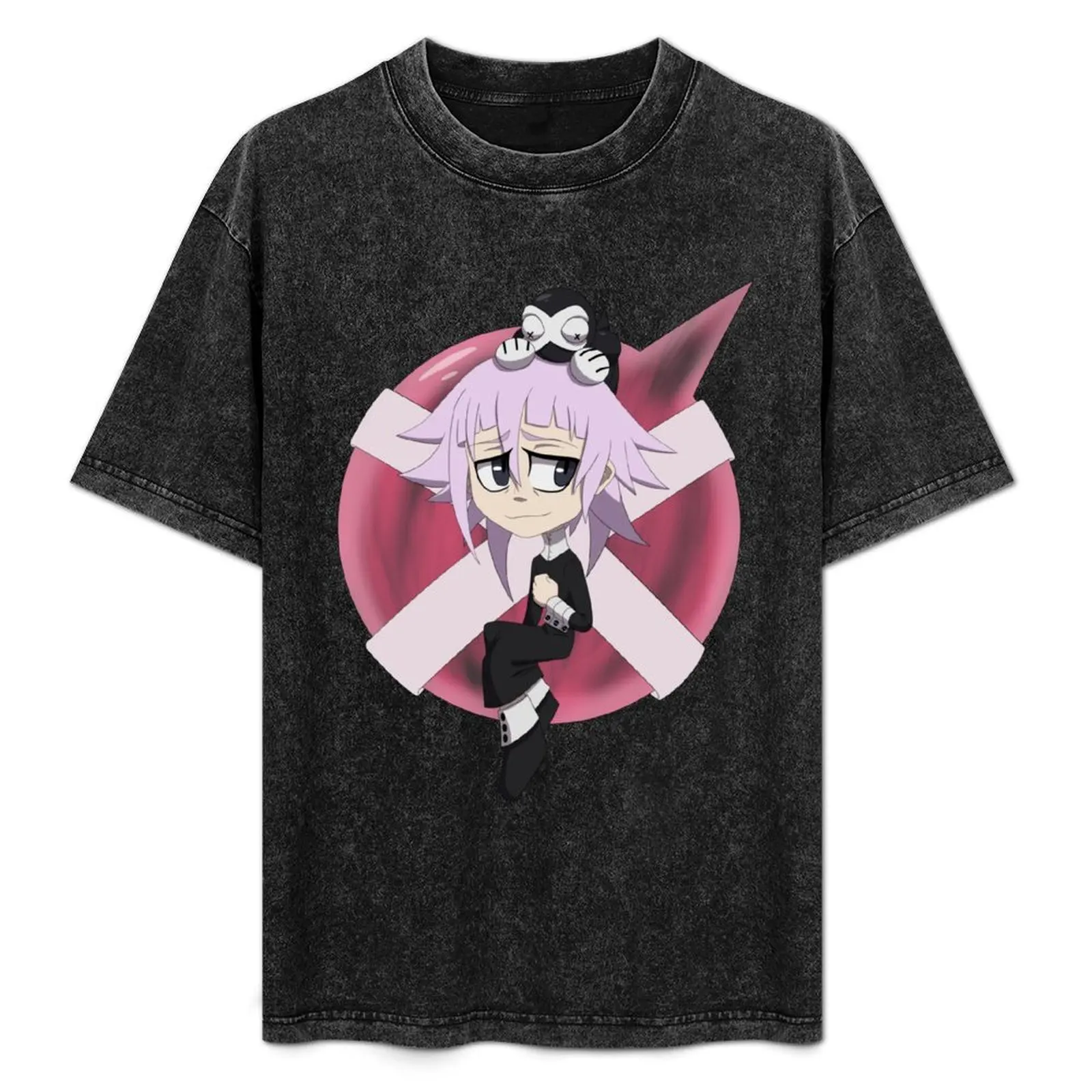 

Crona and Ragnarok Chibi T-Shirt Big and Tall Short Sleeve Tee