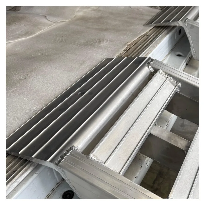 6Ton Heavy-Duty Aluminum Loading/Unloading Ramp for Use with Forklifts Excavators Trailers Wheeled/Crawler Ramps Cars