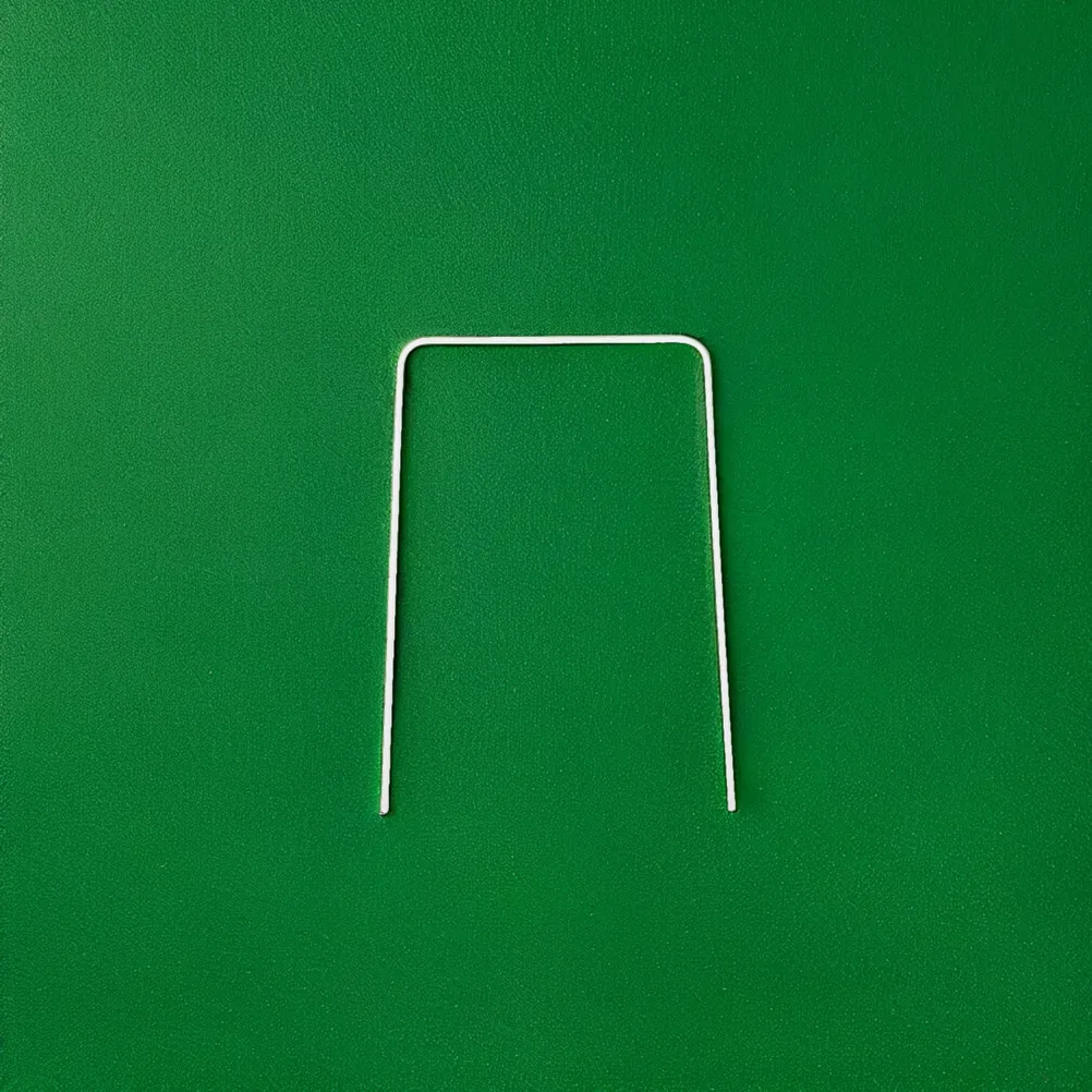 

10pcs Wickets Set Durable Metal Hoops Square Arrow Replacement Gates Backyard Lawn Outdoor Standard Size White Iron Wire Wickets