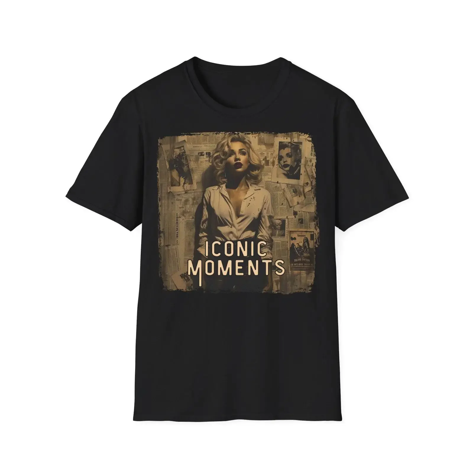 Iconic Moments Vintage T Shirt Classic Retro Timeless Style for Pop Culture Enthusiasts Unique Idea vintage Washed fashion