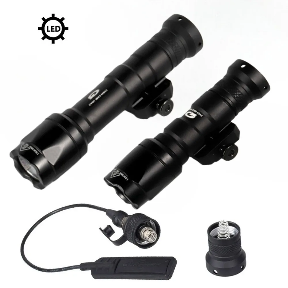 

Тактический M300A M600C светодиодный фонарик с дистанционным переключателем давления, оружие, пистолет, AR15, охотничья направляющая 20 мм для охоты на открытом воздухе