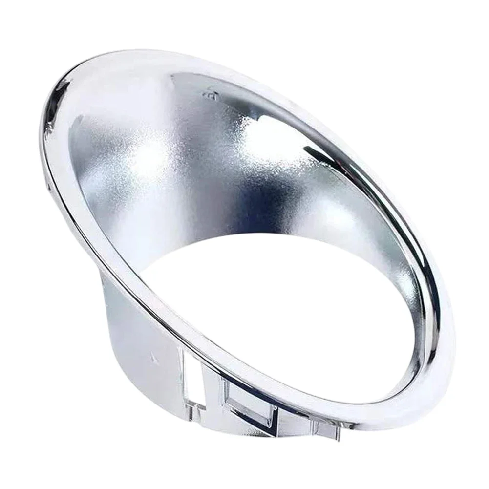 

10*10*5 Electroplating Accessory Chrome Finish Fog Lamp Accessory Light Fog Light Upgrade ABS Plastic Material Car Modification