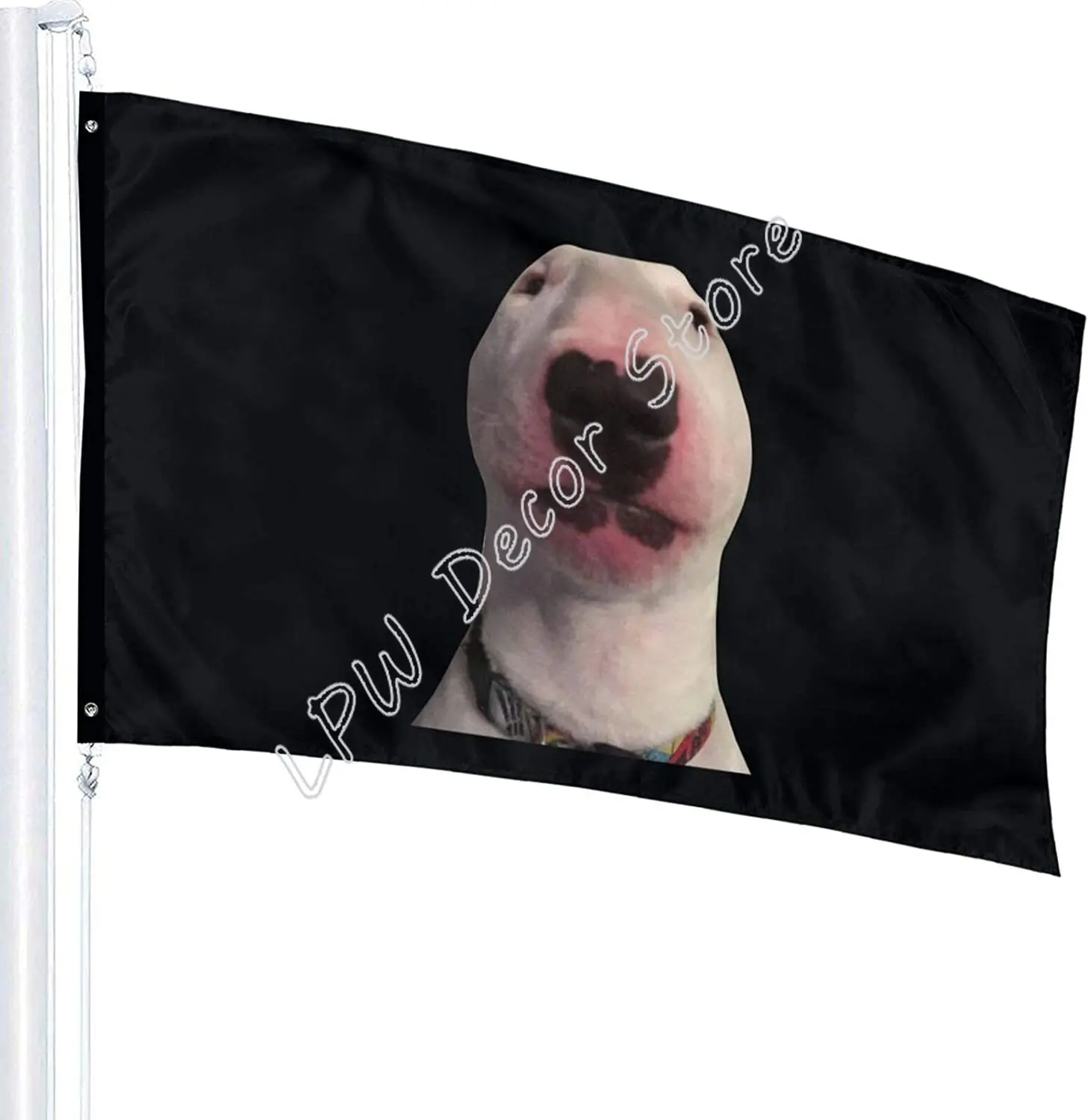 Walter (Dog Meme) Outdoor Garden Flag Indoor Flag Home Decor Standing Farm Flag Banner 3x5ft, One Size