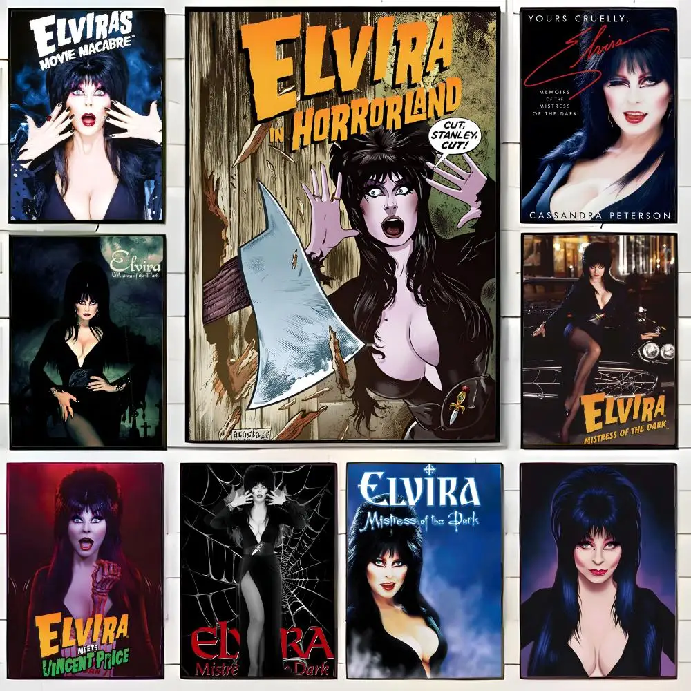 Elvira Mistress of the Dark Poster Wall Art Print Poster Decorative Mural Home Decor Gift Unframed