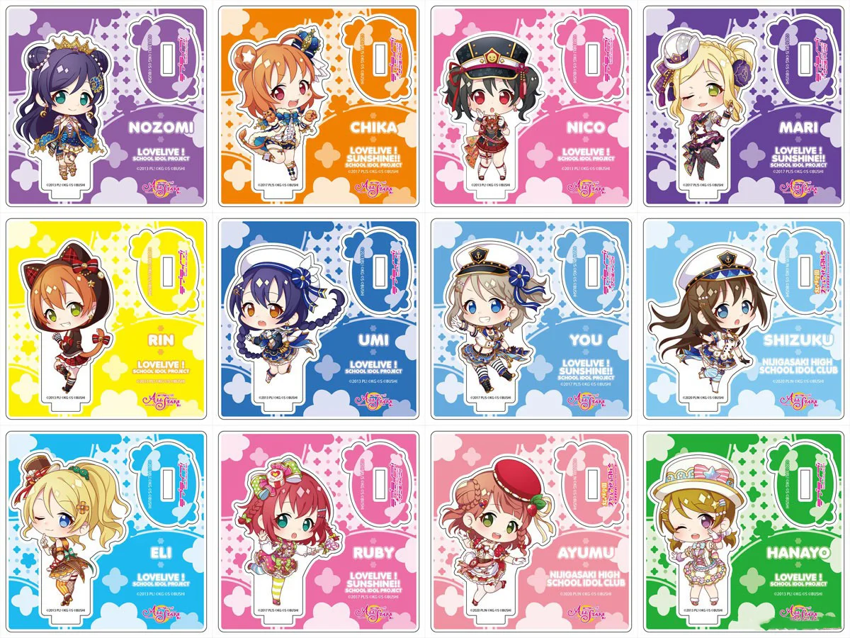 Fans Gifts Anime LoveLive!School Idol Festival All Stars HD characters Mini Acrylic Stand Kurosawa Sweets Ver Ornament About10cm