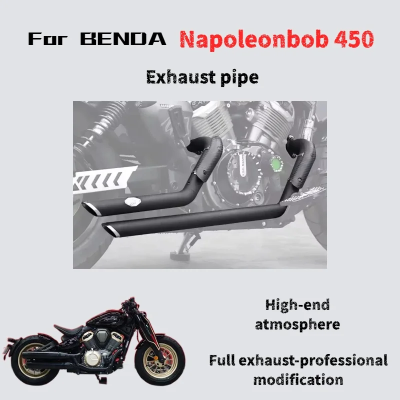 

Для Benda Napoleonbob 450/Chinchilla 450 500 модифицированная полносекционная выхлопная труба, низкий, глубокий и мощный звук.