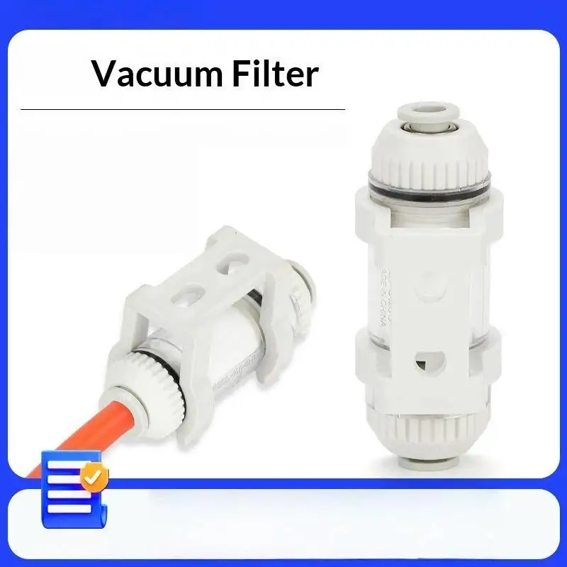 New Pneumatic Vacuum Filter ZFC100-06B ZFC200-08B SMC Type Negative Pressure Air Filter For Pneumatic System