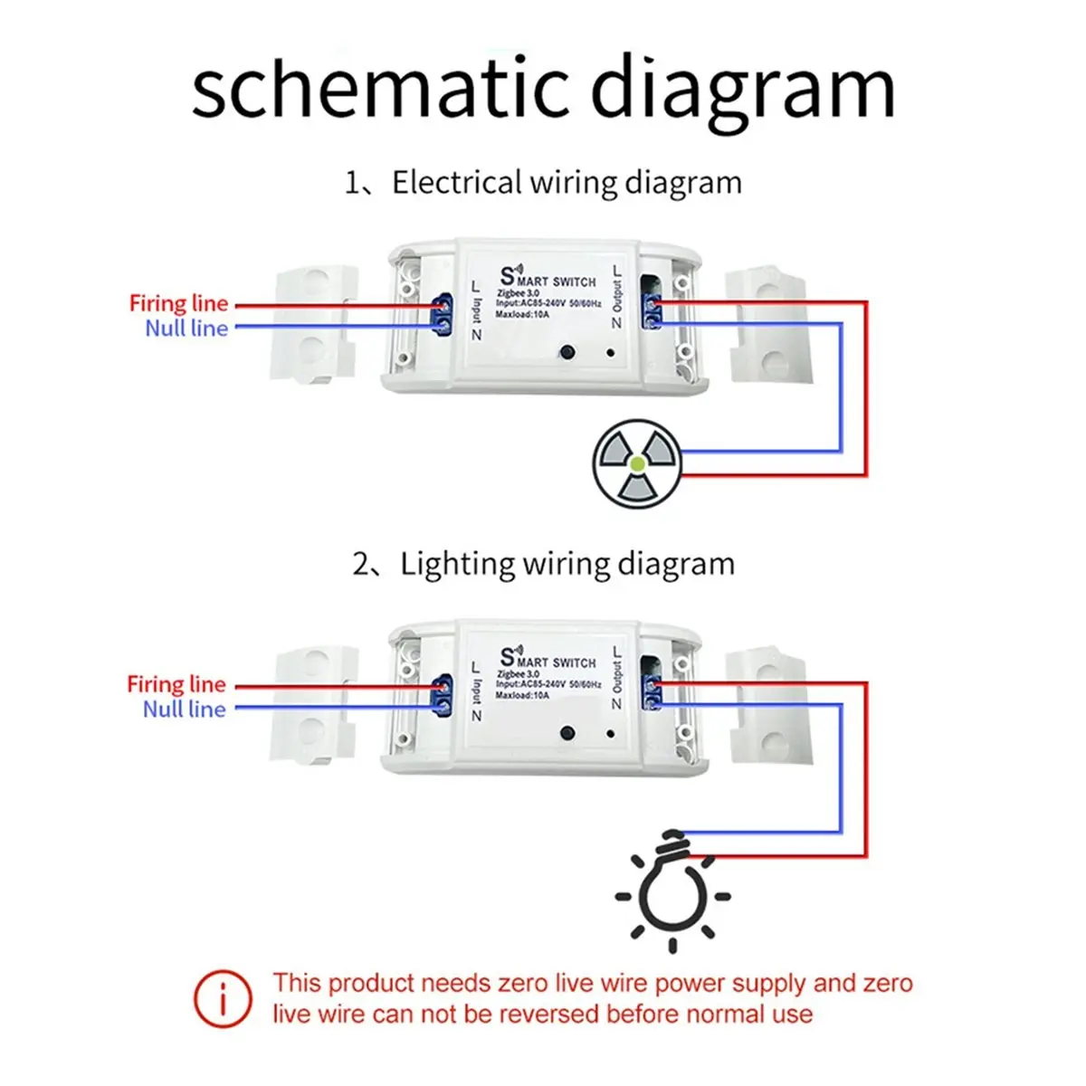 

Умный Wi-Fi выключатель-реле BOFF Tuya 10A с таймером и голосовым управлением для умного дома