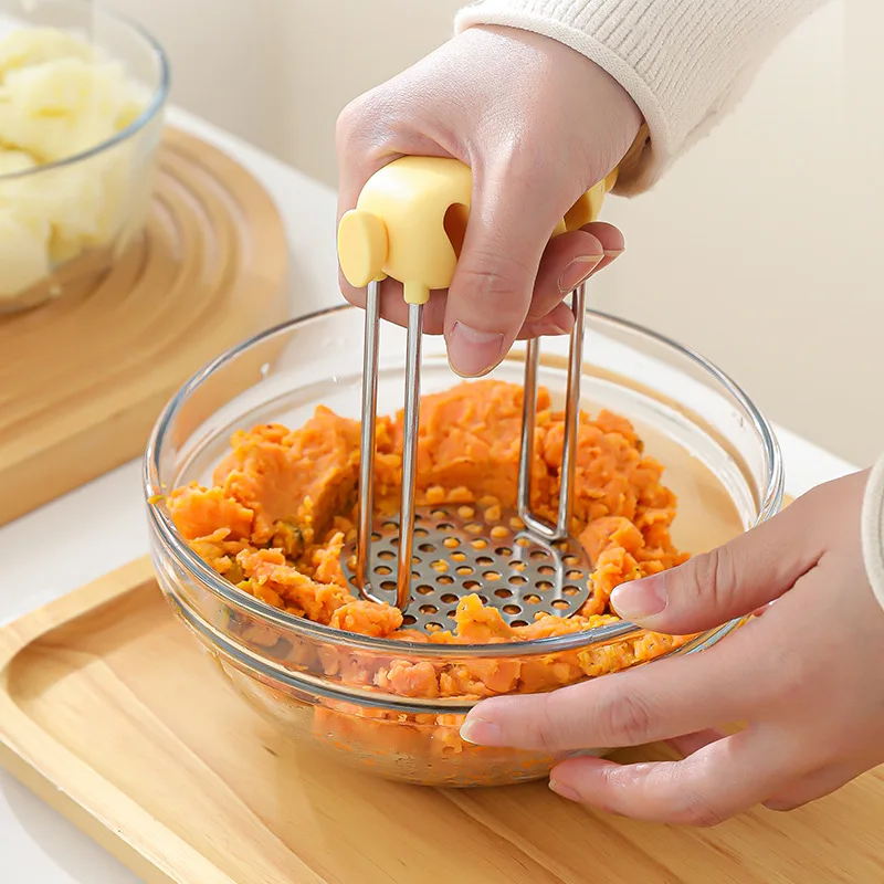 مكبس هريس البطاطس، مكبس طعام ا - مراجعة Baby Food With Avocado وسعره