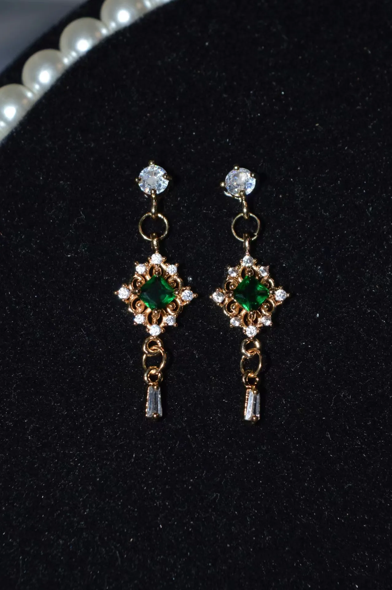 

1/3 серьги для кукол BJD, универсальные ювелирные изделия дяди, аксессуары с цирконом