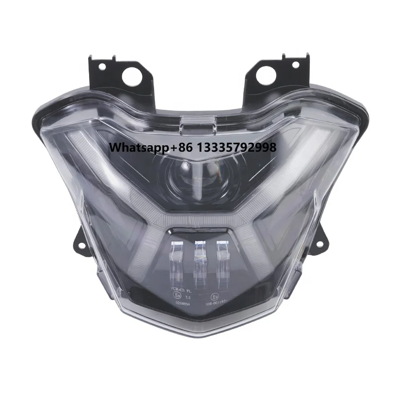

Super Bright Motorcycle Black LED Headlight with Hi/Lo Beam for Kawasaki Z650 / V Ersys X 300