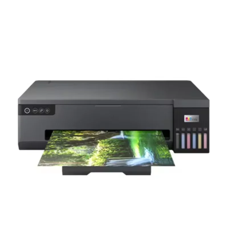 High-speed 6-color ink paper digital professional continuous 3D photo printing machine L8058 inkjet printer