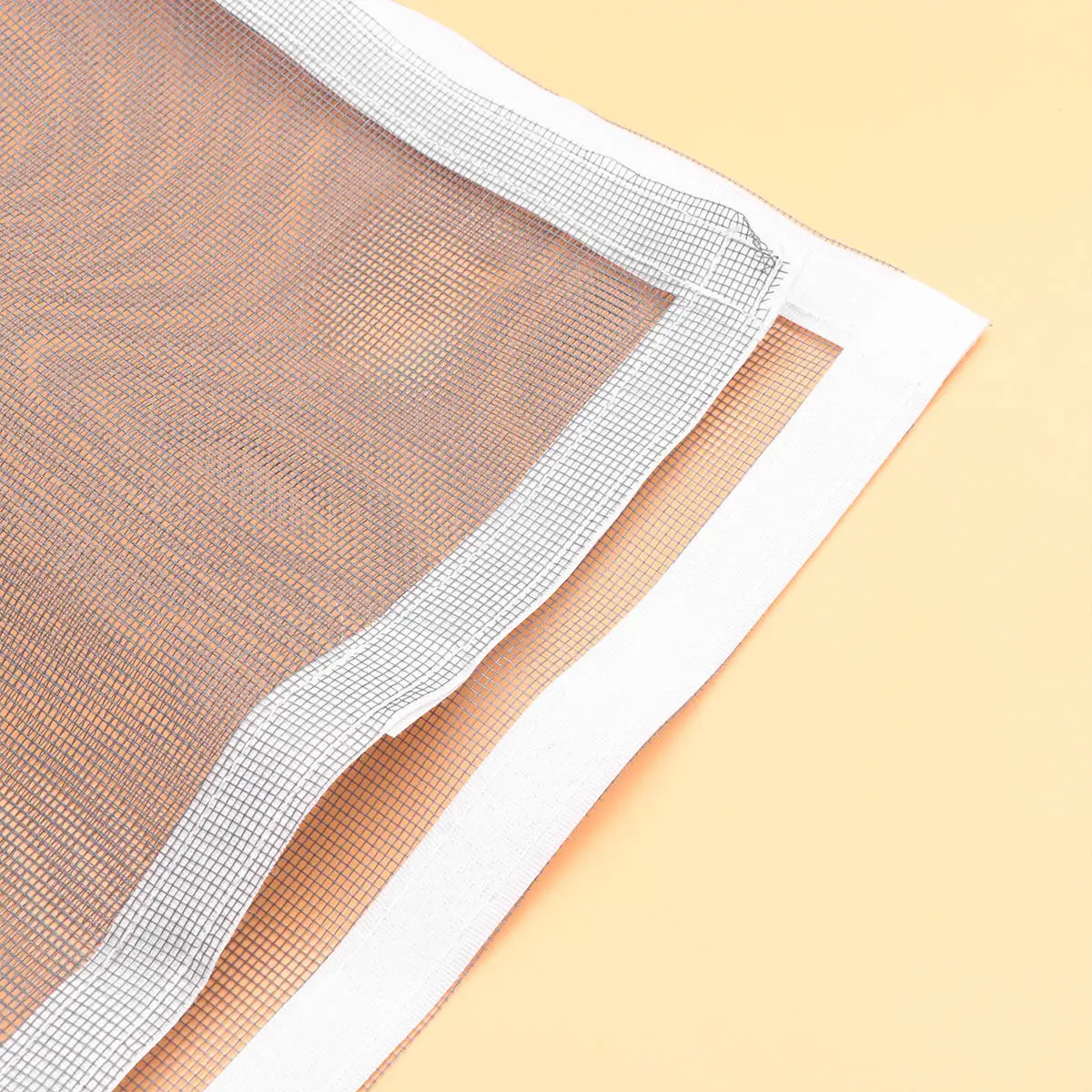 0.7x1m Anti-Insect Mesh Curtain Sheet for Windows Adhesive Hook and Loop Stripe Easy Install Washable Breathable Mosquito Fly