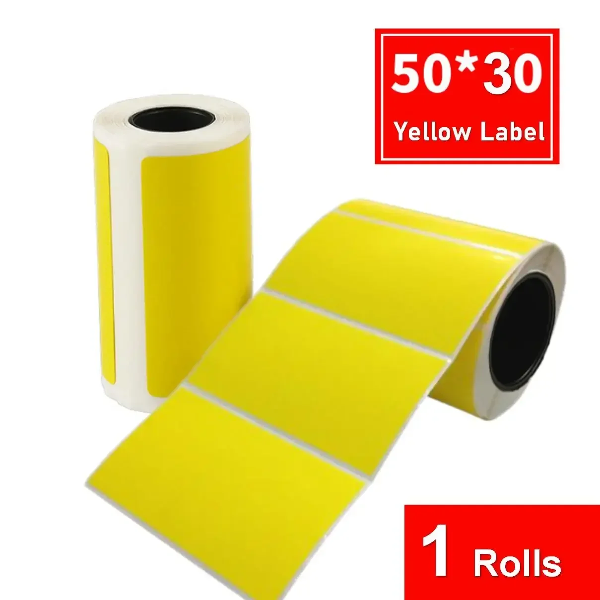 3Rolls 50X30 50X40 Thermal Paper Adhesive Sticker Label Photo Paper Color Paper for Mini Printer PeriPage PAPERANG Printer