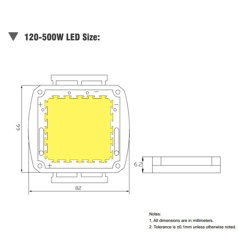 LED Flood Light 120W 150W 200W 300W 500W Super Bright Warm Natural White COB Diode For DIY Floodlight Spotlight Outdoor Lighting