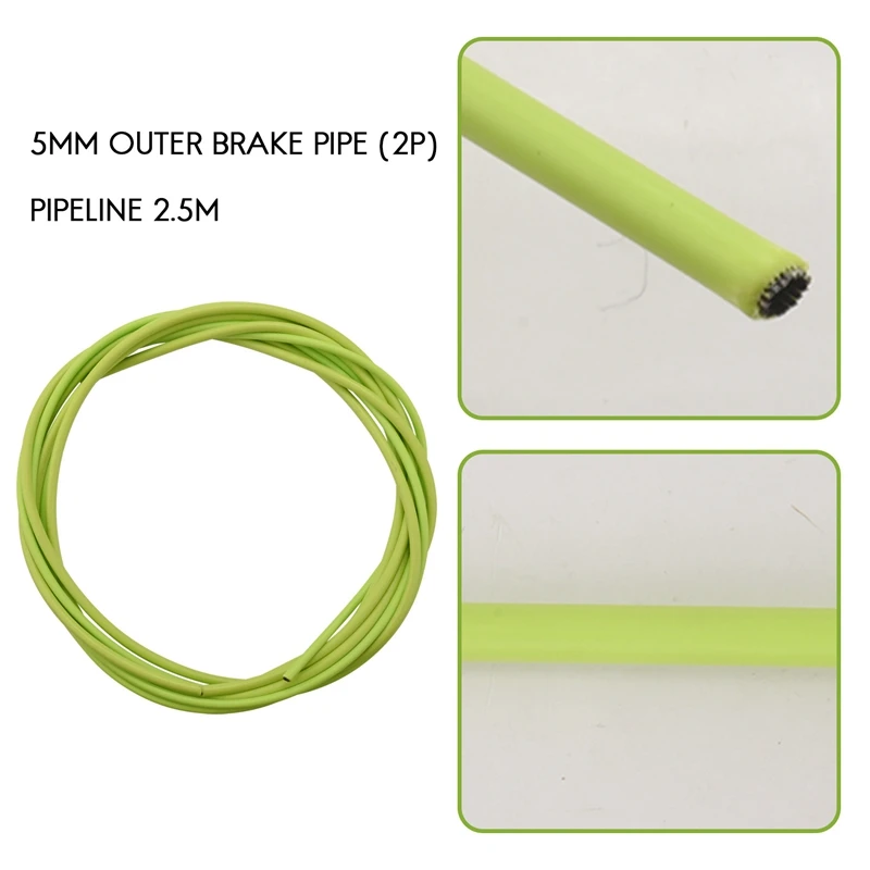 Wire For Bicycle Bike Shifters Derailleur Brake Cables Cable Tube 4Mm/5Mm Road Bike Shifter Brake Cable Line Pipe