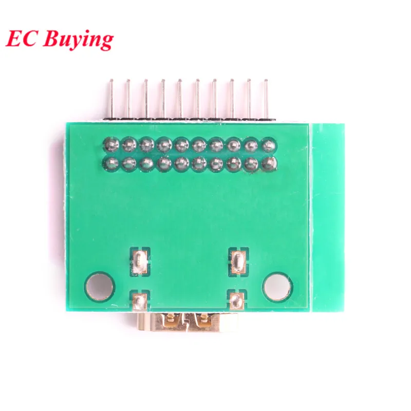 HDMI 19Pin Test Socket Adapter Board Jack HDMI 19 Pin PCB Transfer Board Converter IC Socket