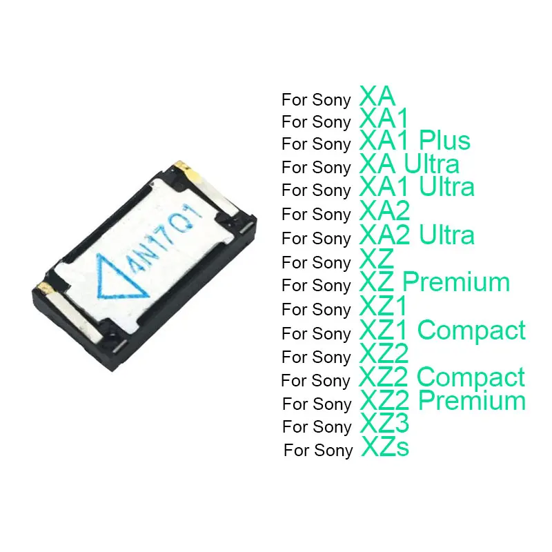 Earpiece Ear Speaker For Sony Xperia XA XA1 XA2 XZ XZ1 XZ2 XZ3 XZS Ultra Plus Premium Compact Loud Speaker Receiver Replacement