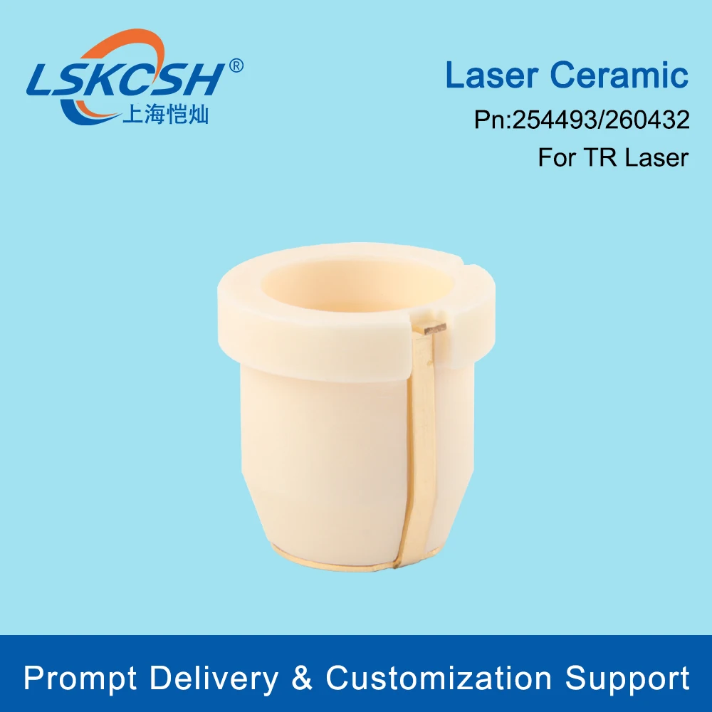 LSKCSH Laser keramik/pemegang nozel, kualitas lebih baik tipe 0260432/260432/254493 untuk Co2 Logam Laser pemotong mesin habis pakai