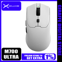 DELUX M700 Ultra Wireless Mouse Dual Mode 8K PAW3950 2.4GE-Sports Gaming Mouse Lightweight PC Game Accessories Gamer Mice Gifts