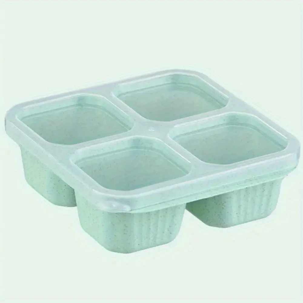 

1pc Snack Containers With Lids, Food , Reusable Meal Prep Containers, Lunch Preservation Bento Box, For Teenagers And Workers At