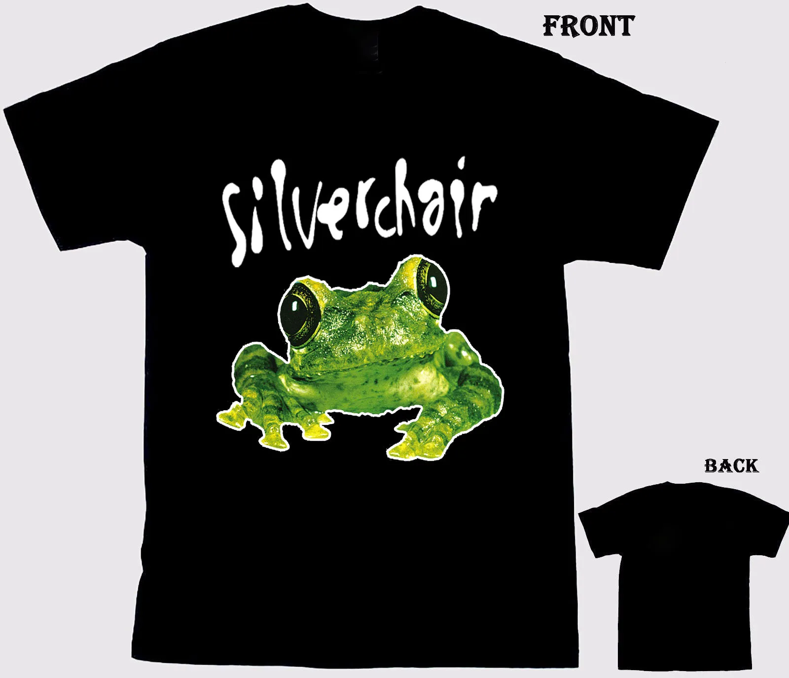 

Silverchair Frogstomp футболка хлопковая черная мужская размер от S до 5XL BE1712