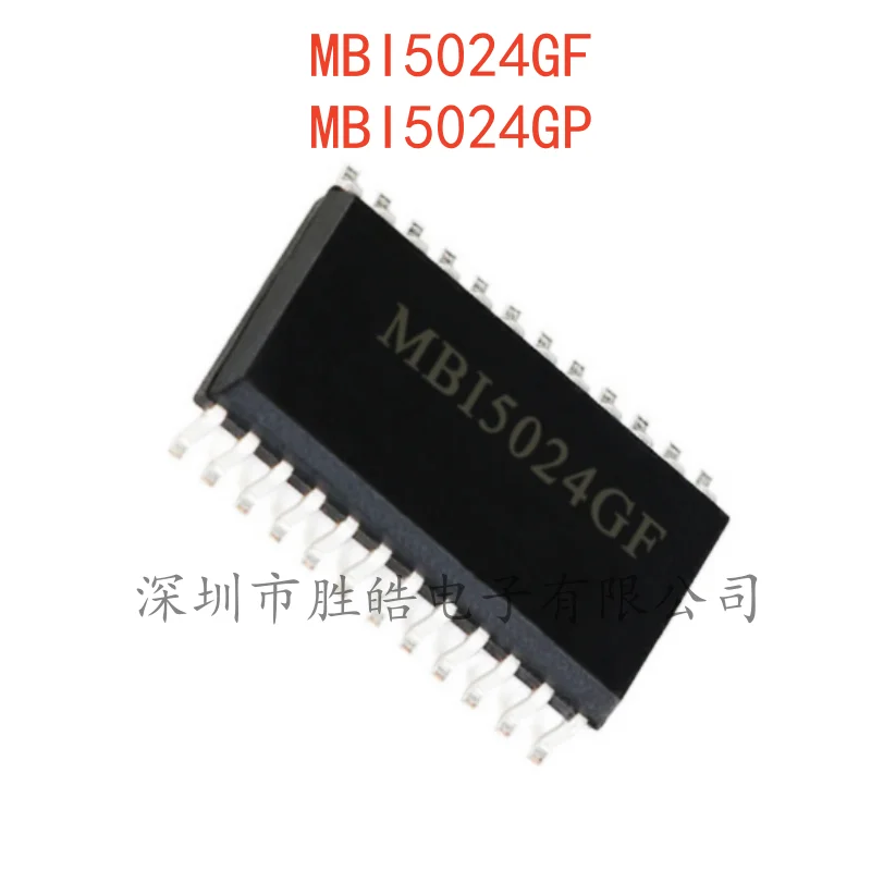 

(10PCS)MBI5024GF 5024GF / MBI5024GP 5024GP LED Display Screen Driver Constant Current Chip SSOP-24 Integrated Circuit