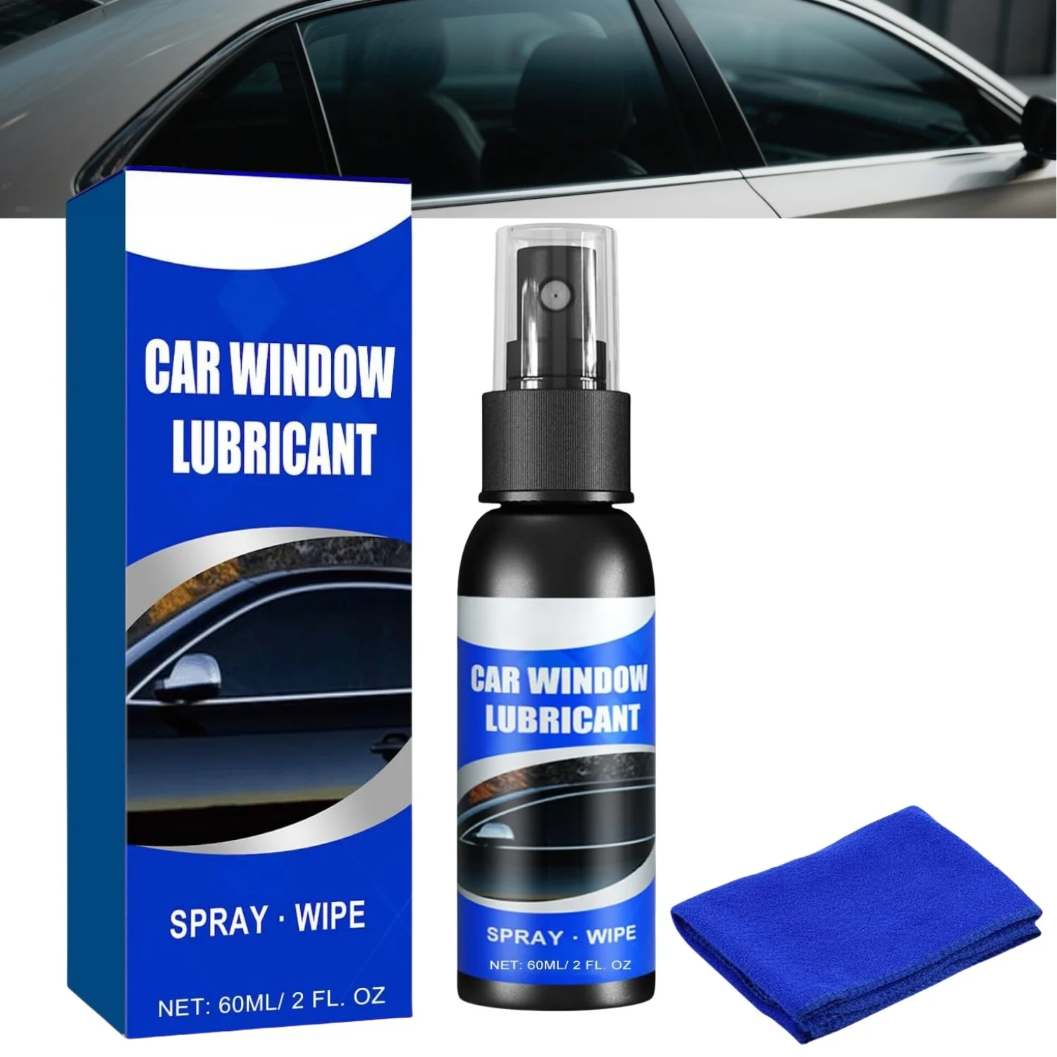 60 مللي نافذة زيوت التشحيم المطاط الباب شريط مطاطي سيارة تليين صيانة يزيل الضوضاء منتجات السيارات العالمية #1