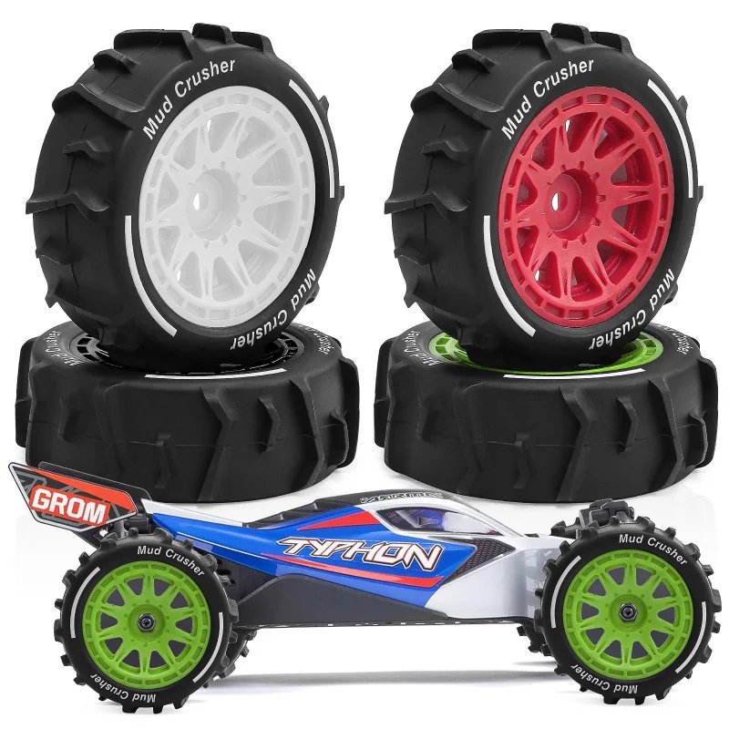 ARRMA 1/14 TYPHON GROM Neumáticos Typhoon pequeños para arena, nieve y playa D340