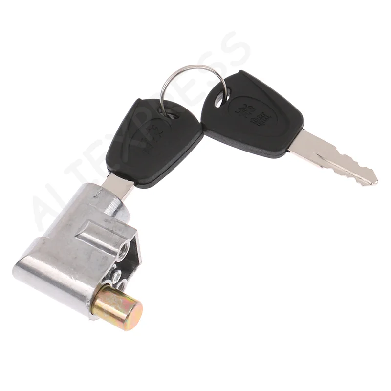 [G]New New Electric Vehicle Battery Lock Cushion Lock Battery Anti-theft Lock Safety lock Safety Pack Box Lock 2 key Motorcycle