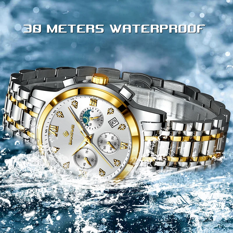 BANGWEI, nuevo reloj de lujo c - Luxury Watch For Women reseña y precio