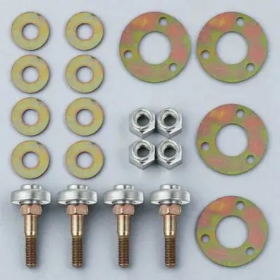 

4Pcs Rocking Chair Bearing M8x45mm Furniture Connecting Piece Heavy Duty Rocking Chair Accessories Replacement