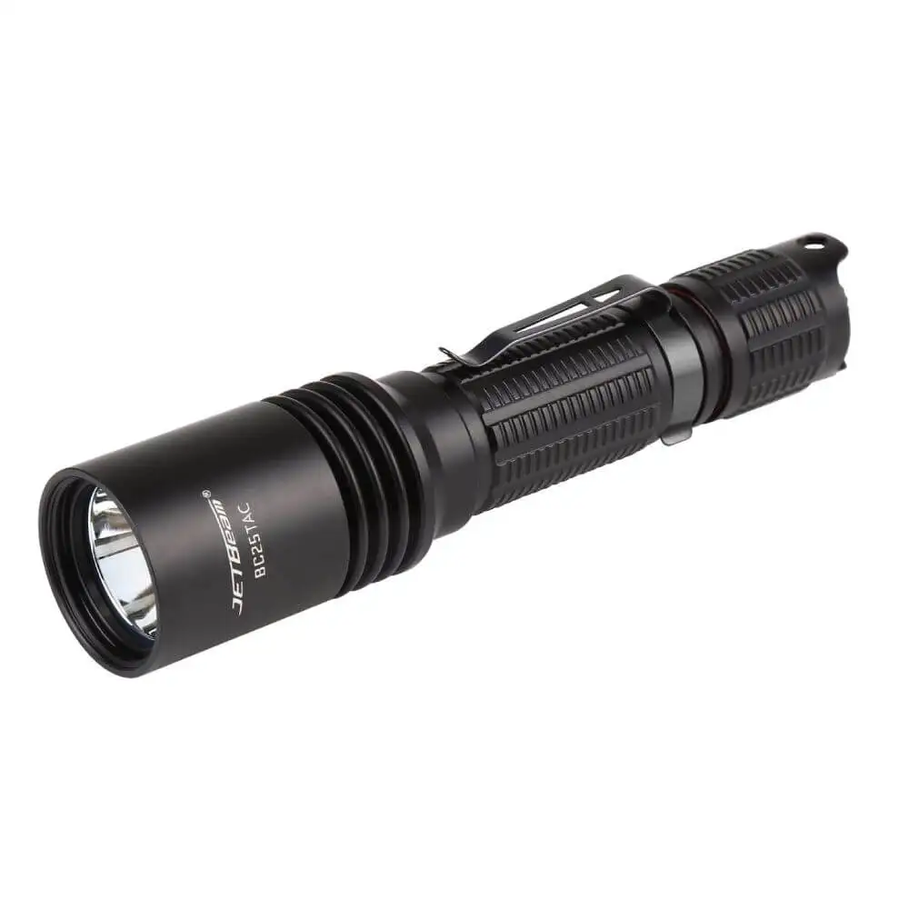 Jetbeam BC25 TAC 1100 Lumen Outdoor Rechargeable Flashlight