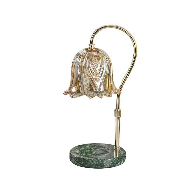 

Lifting lily of the valley aromatherapy lamp, bedroom marble decorative ornament, regular temperature adjustment