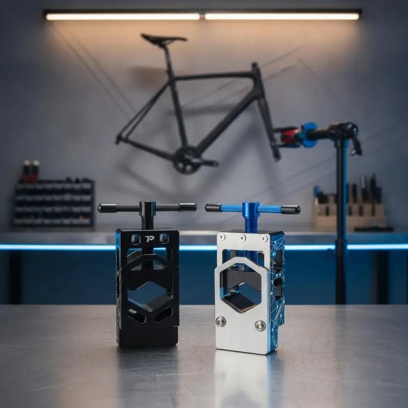 Kompaktes Fahrradgabel-Befestigungswerkzeug aus Kohlefaser für die Reparatur von Sattelstützen bei Notfällen beim Radfahren im Freien – Detail 7