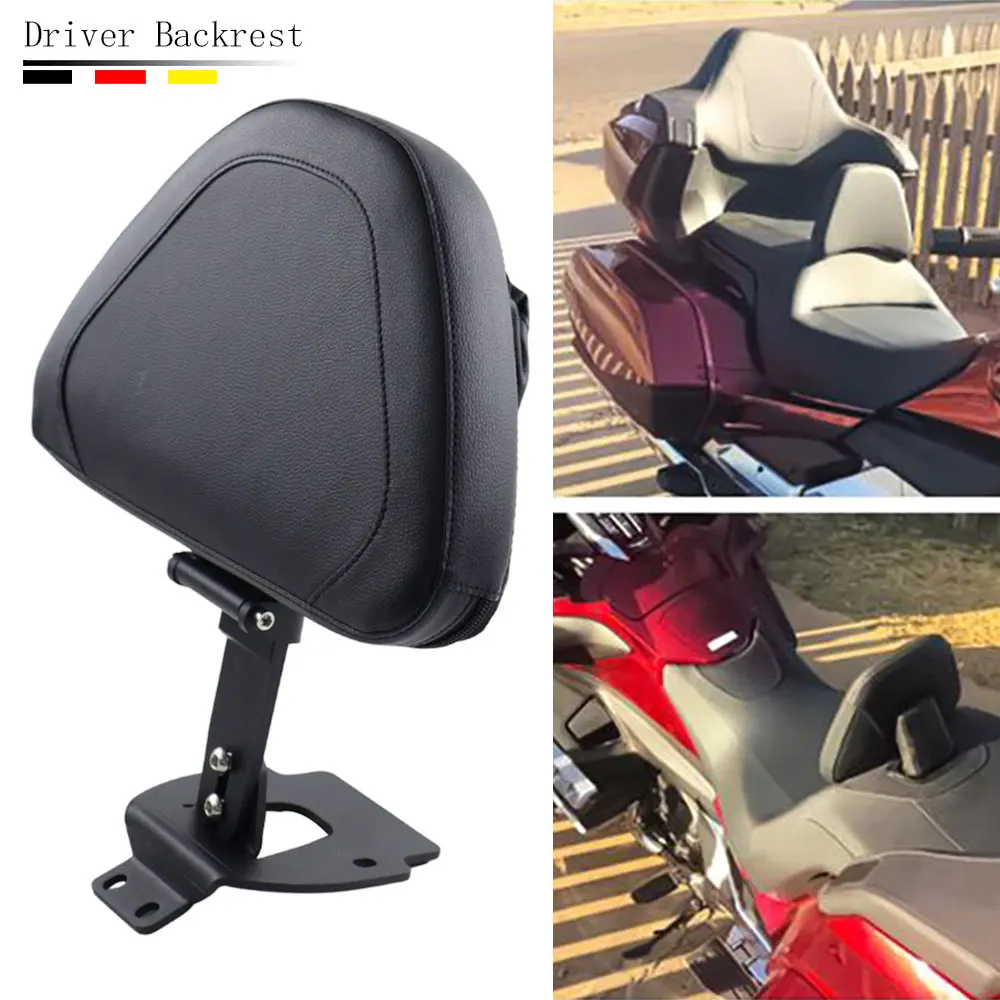 

Motorcycle Fit GoldWing GL1800 Accessories Driver Backrest Rider Seat Back Cushion Pad For Honda Gold Wing GL 1800 F6B 2018-2023