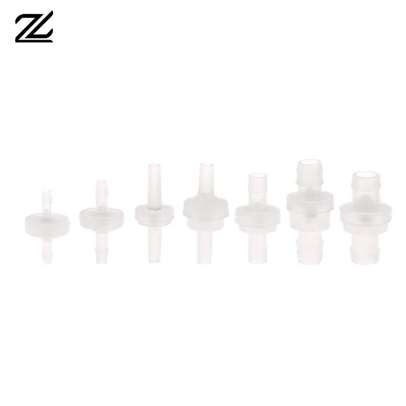 

Diameter 3mm 4mm 5mm 6mm 8mm 10mm 12mm Plastic Check Valve One-Way Pagoda Inline Non-Return Gas Liquid Water Fluid Stopper