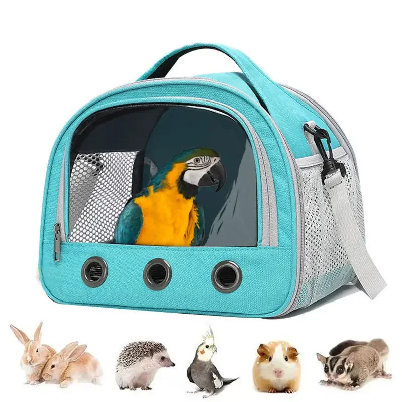 

New Bird Bag Portable Outgoing Bird Cage Foldable Parrot Bag Hamster Pigeon Handheld One Shoulder Pet Outgoing Bag