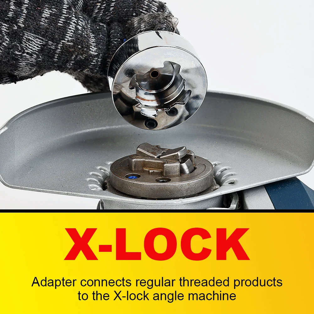 Adaptador para x lock para rosca m14 ou rosca 5/8 aplicar à lâmina de corte disco diamante núcleo broca xlock adaptador universal