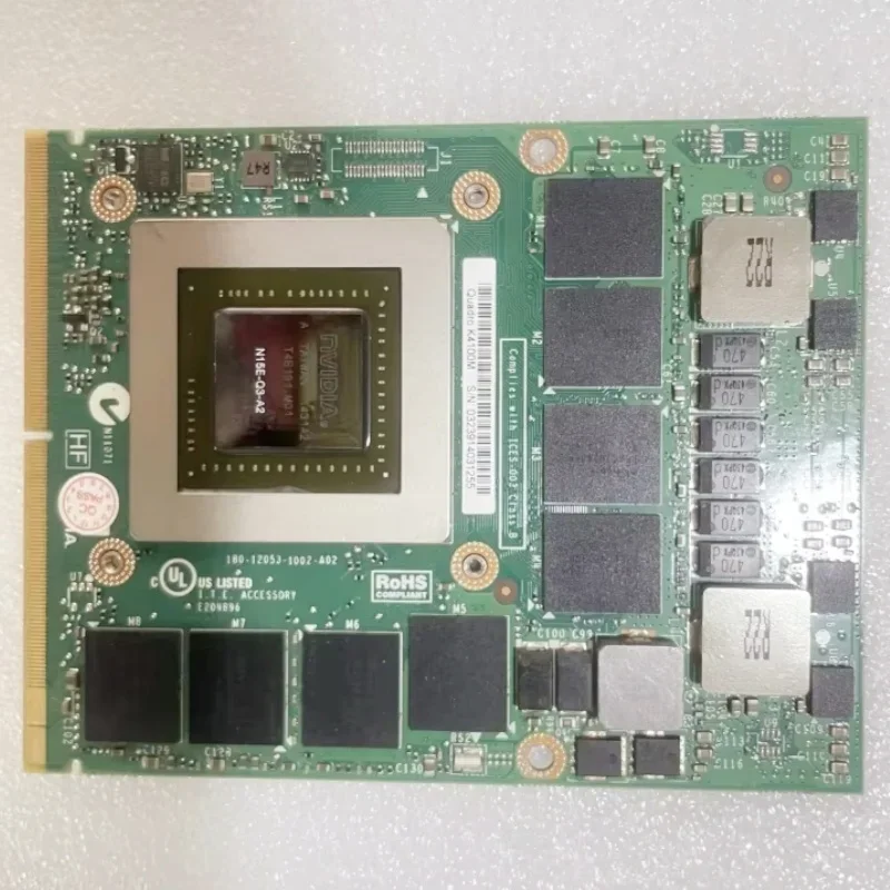 Quadro  k4100m GDDR5 4GB Video Card for A1312 Dell M6700 M6800 HP 8740W 8760W k4100