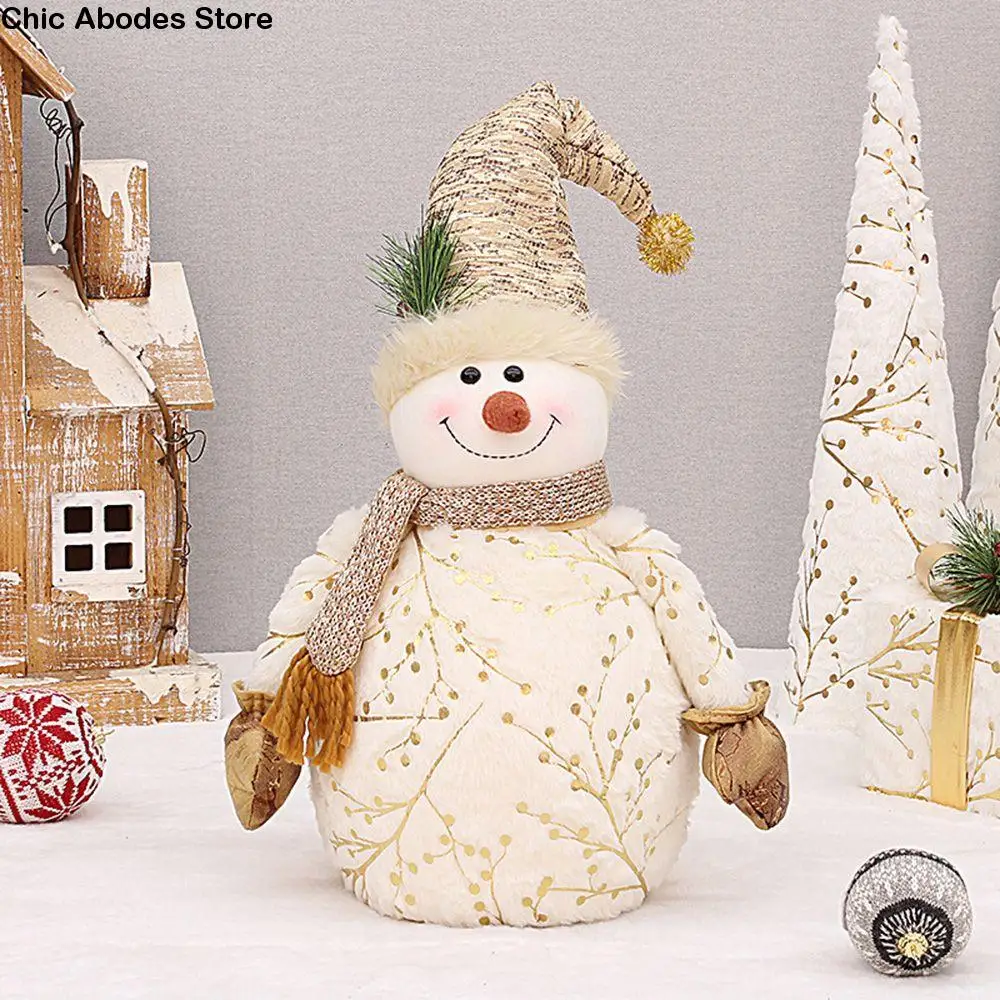 

Stuffed Christmas Tree Ornaments For Home Plushies Stuffed Party Supplies Christmas Decoration Snowman Ornaments