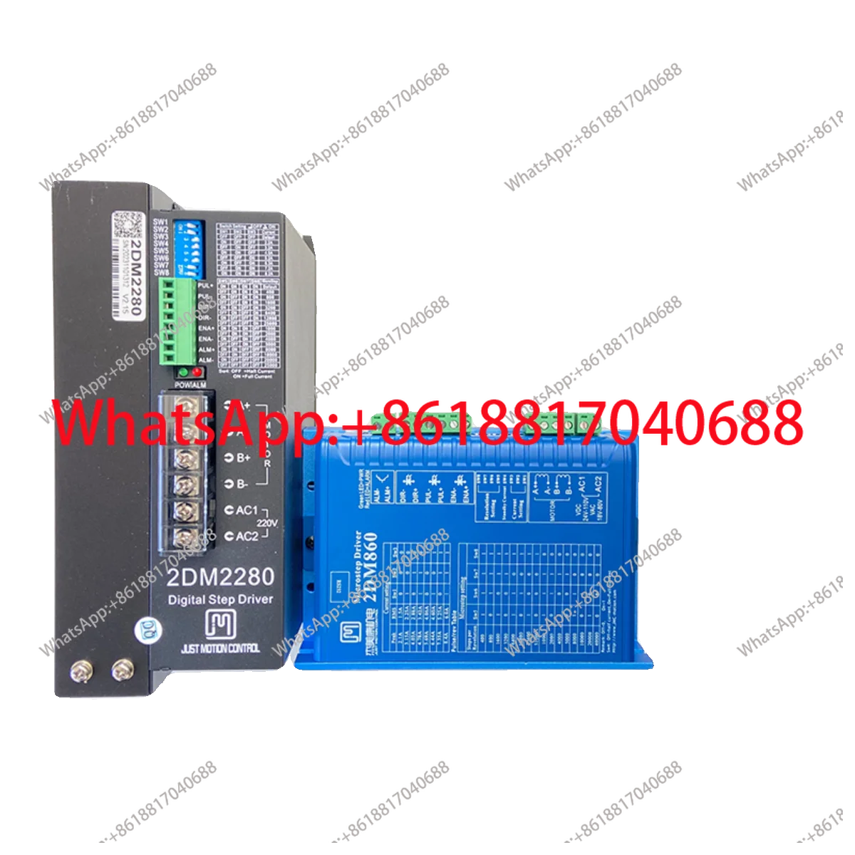 

1PCS 2DM2280 single-phase AC 220V current 8.2A two-phase stepper motor driver