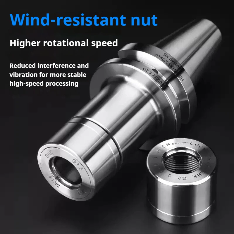 Uchwyt narzędziowy NBT30 BT30 BT40 SK10 SK16 NBT BT SK bez wpustu, precyzyjny uchwyt narzędziowy do centrum obróbczego CNC, trzpień noża.